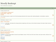 Tablet Screenshot of blog.morallybankrupt.org